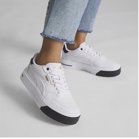 Puma Shoes - Women’s Puma Cali White & Black Shoes Size 9 US!